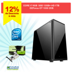 CPU INTEL CORE I7 Geforce GT 1030 2GB,8GB DDR3,SSD 120GB+HD 1TB F.500W-PCIMBATIVEL 