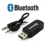 Receptor Bluetooth Para Música Saída Auxiliar P2 USB Adaptador Áudio Transmissor Player e Smartphone