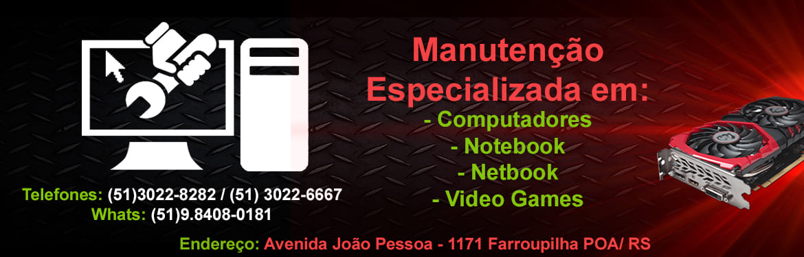 PCImbativel - Loja de Informatica - Porto Alegre - PC Gamer